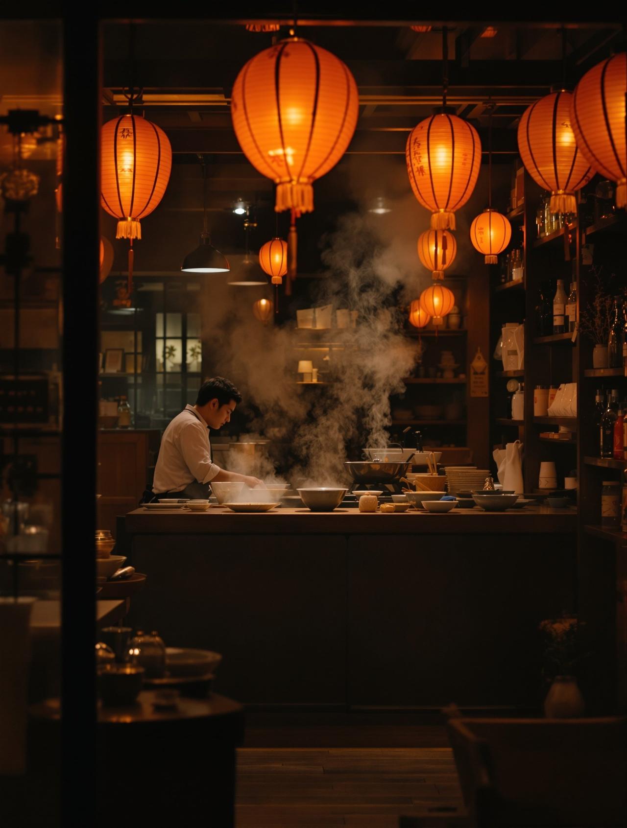 好色影院作品《深夜食堂》高清海报